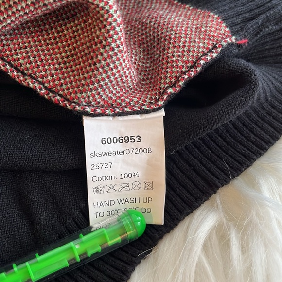 UGLY CHRISTMAS SWEATER (KIDS) Black, no hood, no pockets - Picture 3 of 4